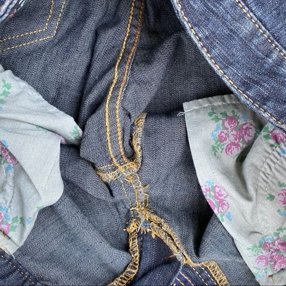 Mossimo Jeans Denim Low Rise Dark Skinny - Picture 8 of 9